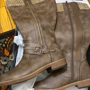 Knee High Brown Boots